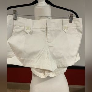 Forever 21 large white cotton shorts.